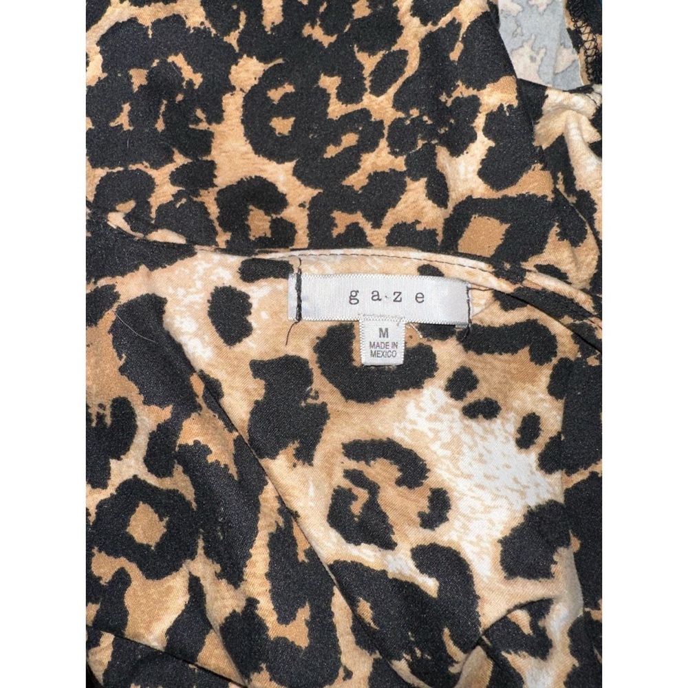 GAZE leopard print bodysuit - Picture 5 of 6